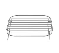 Parrilla Haier para freidora de aire Serie 5, capa adicional para maximizar la eficiencia, solución de cocción múltiple, ahorro de tiempo y energía, acero inoxidable