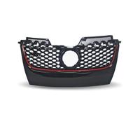 Parrilla Im Sport-Design Con Rejilla Tejida, en Negro Con Rojo Reborde Adecuado