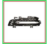 Parrilla Izquierda Parachoques Negro-Con Asiento Luz Diurna LED Mercedes Clas...