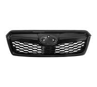 Parrilla Kit Malla Parrilla Delantera ABS Negro Brillante Parrillas Carreras Parachoques Superior Para Subaru Para Forester 2013-2016 2017 2018 Rejilla