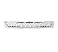 Parrilla Luz Antiniebla Del Coche Para Jaguar XJ 2010-2012 2013 2014 2015 Rejilla Delantera Automática Rejilla Parachoques Inferior Parrilla Radiador Plástico ABS(Plata)