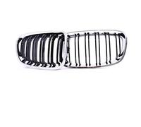 Parrilla Marco Cromado para Serie 1 F20 F21 Pre-Facelift 2011-2014 114i 118i 120i Rejillas Delanteras(Double Chrome Frame)