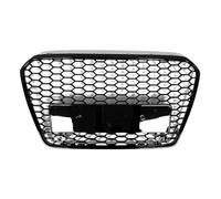 Parrilla Panal Parachoques Superior Rejilla Delantera Kit Modificación Compatible Con A5 RS5 2013 2014 2015 OE 8T0853651K Riñones Parrilla Brillante
