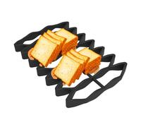 Parrilla para apoyar filetes, parrillas de cocina para uso en horno | Inserto para parrilla de silicona - Pequeña parrilla para horno, rejilla para freír, rejilla para tender resistente al calor