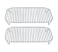 Parrilla para barbacoa, 31 x 21 x 3,5 cm, malla de cocción de repuesto de acero inoxidable, rejillas de cocción resistentes, red de parrilla de barbacoa al aire libre para parrilla de pellets, gas y