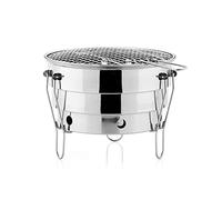 Parrilla para barbacoa, Mini parrilla de barbacoa al aire libre, acero inoxidable, carbón plegable, portátil, herramientas cocina for Picnic