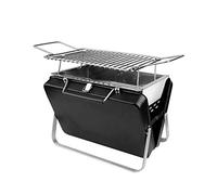 Parrilla para barbacoa, Parrilla de barbacoa plegable, maletín portátil negro, accesorios plegables for, Mini bolsillo for uso en el parque doméstico