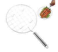 Parrilla para con mango - Parrilla multifuncional para Roti, Jali, Papad, Chapati, Jari, gran parrilla de acero inoxidable, parrilla multifuncional para cocinar