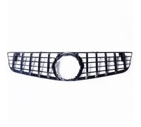 Parrilla Para Mercedes Para Benz R230 SL Clase SL500 SL550 SL63 2009-2011 2012 Parrilla Delantera Coche Superior Parachoques Rejilla Delantera Riñón(Black)