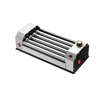 Parrilla para perros calientes con rodillos de acero inoxidable para una cocción eficiente, ideal para cocinas y eventos de desayuno