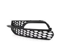 Parrilla parachoques delantero Compatible Con A3 S3 2013 2014 2015 2016 2017 Rejilla De Luz Antiniebla Delantera De Malla De Panal Negra 8V3807681Q 8V3807681G