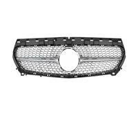Parrilla Parachoques Delantero Para Mercedes C117 W117 Para Benz Para CLA 2013-2019 Tuning Facelift Parachoques Delantero Rejilla Entrada GT(DiamondSilvery)