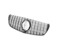 Parrilla parachoques delantero Parrilla Capó Delantero Coche Para Mercedes W447 V Class 2016 2017 2018 2019 2020 2021(PLATA)
