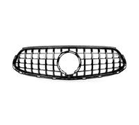 Parrilla Parachoques Delantero Parrilla Delantera GT Completamente Negra Para Mercedes Para Benz X254 GLC300 Sport Modelo 2023-2024