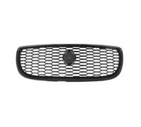 Parrilla Parachoques Delantero Rejilla Delantera Malla Para Parachoques Superior Coche Para Jaguar XE 2015 2016 2017 2018 2019 2020(Negro brillante)