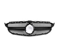 Parrilla Parachoques Delantero Rejilla Delantera Y Parachoques Para Mercedes Para Benz W205 C S205 C205 C260 C250 C180 C200 C300 Sport Tuning (renovación) Para AMG(Black3)