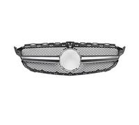 Parrilla Parachoques Delantero Rejilla Delantera Y Parachoques Para Mercedes Para Benz W205 C S205 C205 C260 C250 C180 C200 C300 Sport Tuning (renovación) Para AMG(Silver5)