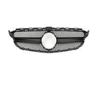 Parrilla Parachoques Delantero Rejilla Delantera Y Parachoques Para Mercedes Para Benz W205 C S205 C205 C260 C250 C180 C200 C300 Sport Tuning (renovación) Para AMG(Black2)