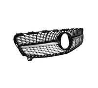 Parrilla Parachoques Parachoques Delantero Coche para A para Clase W176 A250 2016-2018 Rejilla Negra Brillante con Diamante Parrilla Frontal