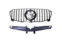 Parrilla Parachoques Rejilla Parachoques Delantero Entrada Malla Central Tuning Kit Carrocería Para Benz Para GLE W167 2020-2023 GT Diamond Style Parts Parrilla Delantera(GT Glossy Black)