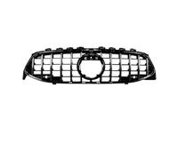 Parrilla Parachoques Rejilla Parachoques Frontal, Accesorios Tuning Para Benz Para CLA C118 W118 2019-2022 180 200 220 250 260 GT Style Parts Parrilla Delantera(Chrome Silvery)
