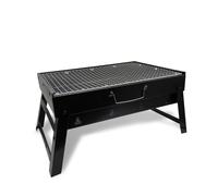 Parrilla plegable portatil Maestro BBQ maletin parrilla de carbon para viaje