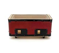 Parrilla portátil de carbón de arcilla japonesa, horno de barbacoa al aire libre para auténtica cocina coreana (008)