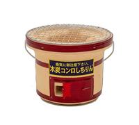 Parrilla portátil de carbón de arcilla japonesa, horno de barbacoa al aire libre para auténtica cocina coreana (003)