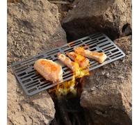 Parrilla portátil para camping, estufa de cocina al aire libre, placa de parrilla antiadherente para barbacoa, diseño compacto ultraligero para senderismo, picnics, aventuras salvajes
