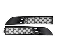 Parrilla radiador 1 Par De Rejillas Parachoques Delantero Para Chevy Para Silverado 1500 2500HD 3500HD 2014-2019 Para GMC Para Sierra 22889517 Rejillas delanteras