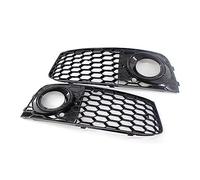 Parrilla Radiador Para A4 Para B8 2008 2009 2011 2012 Malla De Parrilla Delantera De Coche Cubierta De Lámpara De Rejilla De Panal Izquierda Derecha