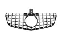 Parrilla Radiador Para Mercedes Para Benz Para Clase E W212 E250 E300 E350 E500 2010-2013 Frente Cromado Plateado Rejillas Carreras Estilo Para AMG Parrilla De Coche(G-Chrome Silver)