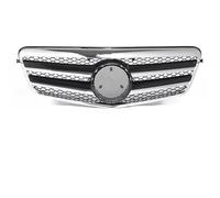 Parrilla Radiador Para Mercedes Para Benz Para Clase E W212 E250 E300 E350 E500 2010-2013 Rejilla Parachoques Delantero Rejillas Carreras Para AMG Parrilla De Coche(A-Chrome Silver)