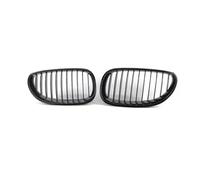 Parrilla Radiador Para Serie 5 E60 E61 Para M5 520I 535I 550I 2003 2004 2005 2006 2007 2008 2009 2010 Parrilla Delantera Sedán Coche Riñón Parrilla De Coche(Single Slat Black)
