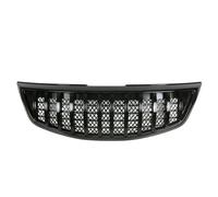 Parrilla radiador Rejilla Delantera Automática Cubierta Parrilla Carreras Radiador Parrillas Parachoques Adornos Para Kia Para Sorento 2009-2012 Rejillas delanteras(Negro brillante)