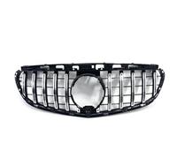 Parrilla radiador Rejilla Delantera Para Mercedes Para Benz Clase E W212 2014 2015 2016 GT Estilo Coche Plateado Parachoques Superior Rejilla De Carreras rejilla toma Air inferior