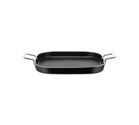Parrilla Rectangular 40 cm Alessi Pots&Pans Aluminio Antiadherente AJM304 B Negro