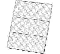 Parrilla rectangular acero inoxidable para barbacoa, 50x30cm, 50x30cm | Rejilla versátil para ahumado lento y asado uniforme en exteriores