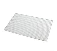 Parrilla redonda con asas, accesorio pesado para barbacoa de gas y parrilla esférica, rejilla galvanizada como piezas de repuesto 59 x 58 cm (3,4 marco 60 x 40 cm)