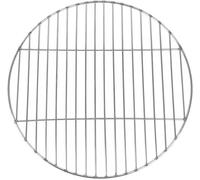 Parrilla redonda de acero inoxidable - 28 cm/38 cm/43 cm BBQ Grill & Backblech para Camping, Picnic & Jardín, Barbacoa redonda inoxidable con 3 tamaños