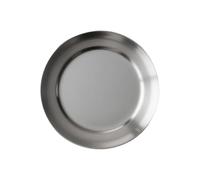 Parrilla redonda de acero inoxidable con patas - parrilla robusta en 28 tamaños, ideal para camping, jardín y barbacoas al aire libre, duradera, fácil de limpiar y con patas altas de 5 cm (diámetro