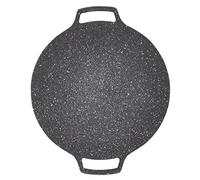 Parrilla Redonda para Barbacoa Coreana, Parrillas, Utensilios de Cocina, Parrilla para Barbacoa, Sartén para Estufa, Sartén Circular, Placa para Barbacoa Coreana, Utensilios para (Tipo de gas 36cm)