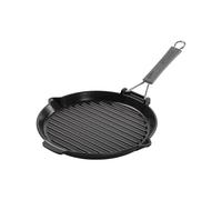 Parrilla Redondo 28 cm Staub Hierro fundido 40509-426-0 Negro