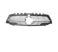Parrilla Rejilla Radiador Para Benz Clase A Para W177 A180 A200 A220 A250 A35 Para AMG 2019-22 Parrilla Cromada Estilo GT Parachoques Delantero Negra Carreras(Diamond-Silver W360)