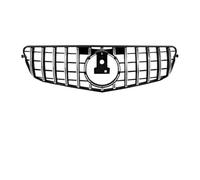 Parrilla Rejilla Radiador Para Benz Para C W204 Para C43 2008-2014 C180 C200 C250 C300 Para AMG Para A204 880 0023 Rejilla Parachoques Delantero Capó(G-Silver)