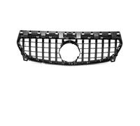 Parrilla Rejilla Radiador Para Benz Para CLA-Class W117 2013-2019 CLA180 CLA200 CLA45 Para AMG Rejilla Parachoques Delantera Estilo GT Negra Brillante Malla(GT-Black)
