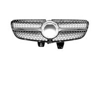 Parrilla Rejilla Radiador Para Benz Para Clase V Para W447 Para V260 V250 2015-2019 2020-2023 Rejilla Delantera Estilo Diamante Parachoques Entrada Ajuste(Silver C)