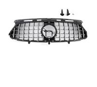 Parrilla Rejilla Radiador Para Nuevo Para GLA Para Clase Para H247 Para GLA250 Para GLA200 Para AMG Line 2020-2024 Parrilla Parachoques Delantera Estilo Para GTR(Silvery)