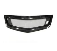 Parrilla Rejilla Sport Panal Abeja Parrilla Delantera Fibra Carbono/fibra Vidrio Para TSX Para Accord Euro R (2011-2014). Incluye Rejilla Malla Para Capó Carrocería