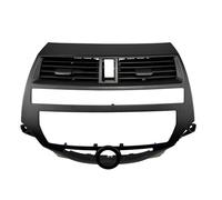 Parrilla Rejilla Vent Compatible Con Para Accord 2008-2012 Marco Decorativo Consola Central Marco Salida Aire Del Panel Fijo Del Controlador De Aire Acondicionado(A)